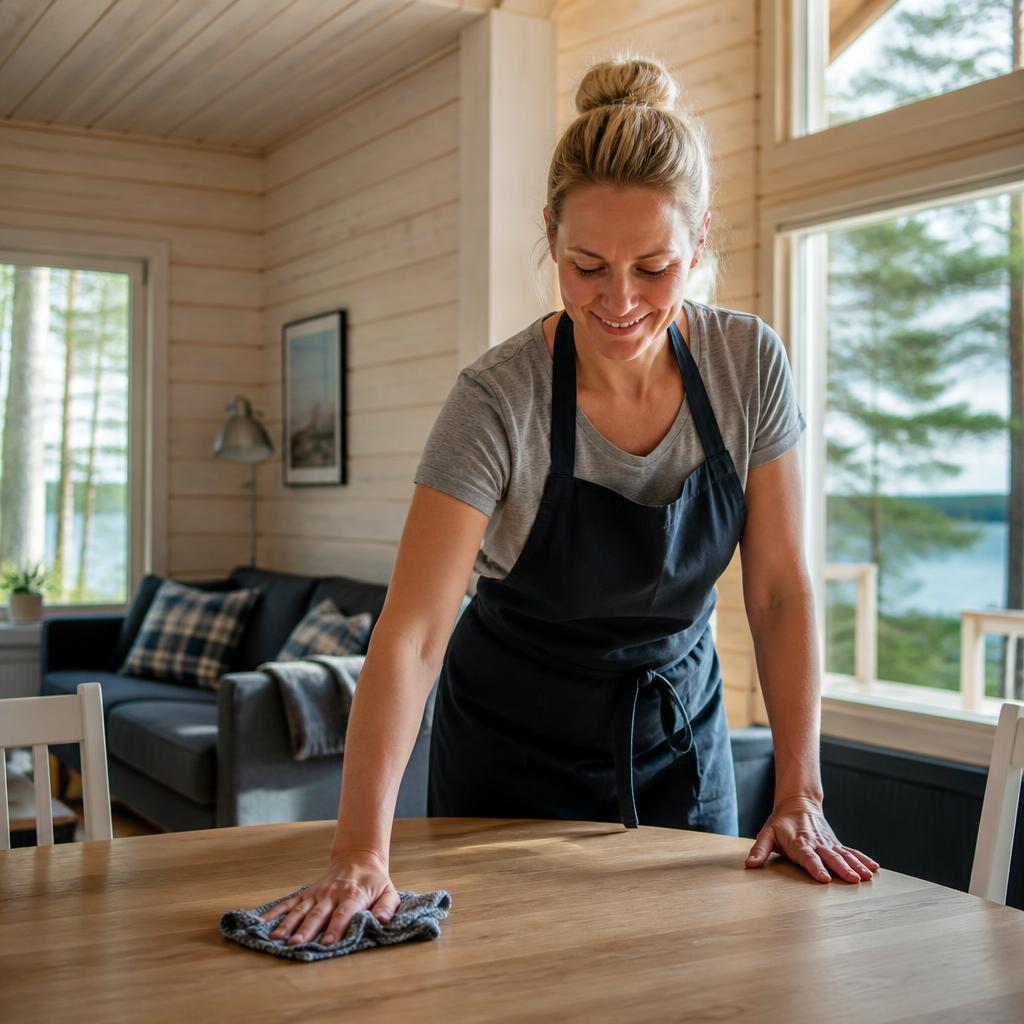 Vacation home cleaning